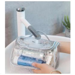 ZR472 Transparent Makeup Bag PVC TPU Small Portable Cosmetic Storage Bag Colorful Makeup Clear Cosmetics Mini Wash Bag Travel