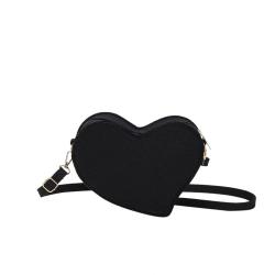 Heart Shape Designer Handbag Wholesale Pure Color Shoulder Bag Leather All Seasons Bags For Women