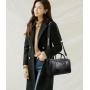 2024 PU Leather Weekender Overnight Duffel Bag Women Handbags Ladies Waterproof Duffel Luxury Handbags For Women