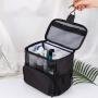 COM033 Multi Colors Oxford Large Cosmetic Bag Zipper Toiletries Organizer Bag For Women Girls Travel Organizer Makeup Bag