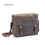 Picnic Cooler Set Insulated Food Delivery Bags Eco Friendly Lunch Bag Waxed Canvas Lunch Tote Bag With Wine Dispenser