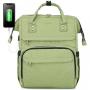 Fashion LOVEVOOK women Men Travel Backpacks 14/15.6/17 Inch Business rucksack Bag USB Port College School Laptop bags
