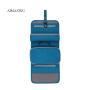 Hanging Roll-Up Makeup Bag Toiletry Kit Travel Organizer for Women Men Removable Storage Bags
