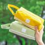 BD057 New Creative Student Stationery Bag Large Capacity Portable Pencil Bag Simple Fashion Storage Bags Custom Logo Pencil Box