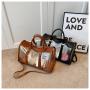 Pvc Clear Duffle Bag  colourful  Plastic Tote Shopping Bag Shoulder Transparent  With Logo Zipper Pvc Beach Hand Bag