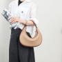 New High Quality Women Fashion Woven Genuine Leather Handbag Ladies Designer Crossbody Hand Bags Luxury Shoulder Hobo Bags