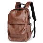 New Arrivals Wholesale Hot Sale Trendy Durable PU Leather Travel Bag Backpack Bag for Many Purposes