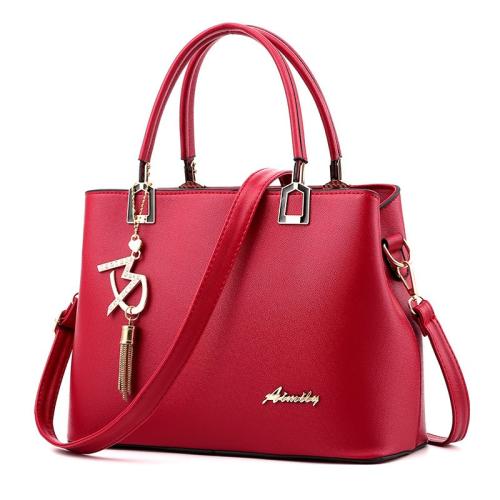 Handbag Ladies Four Seasons New Fashionable Embroidery Handbag Simple One-shoulder Crossbody Bag Ladies Handbags Women Bag