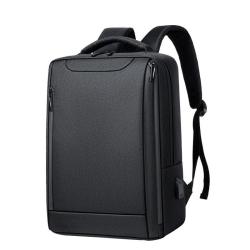 ZF025 Customized Logo Men Oxford Shoulder Bag Business Laptop Backpack Women Travel Waterproof Wearable Computer Bag USB Port