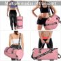 Custom Logo Duffle Bags For Women Overnight Weekender Luggage Sport Gym Duffel Traveling Bag