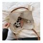 KBW194 Ins New Hollow Single Silk Fashion Single Shoulder Straw Package Paper Rope Leisure Women's Bag Holiday Beach Bag