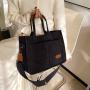 Good Price Fashion Canvas Tote Bag Plain Handbag manufacturer Customize Letter Computer Bag Laptop