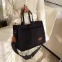 Good Price Fashion Canvas Tote Bag Plain Handbag manufacturer Customize Letter Computer Bag Laptop