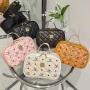 Popular Design Makeup Bag 2024 New Women's Handbag Korean Fashion Large Capacity Storage Bag