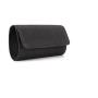 HR055 Female Luxury Shiny Evening Clutch Bag Cloth Square Shape Wedding Party Underarm Package Bling Chain Evening Phone Handbag