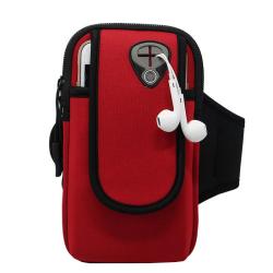 HR226 Fashion Running Arm Bag Outdoor Mobile Phone Bag Diving Material Unisex Arm Belt Cover Waterproof Breathable Sport Arm Bag