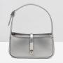Custom Factory Luxury Fashion Plain Vegan Leather Womens Shoulder Bags With Premium Lock Chic Private Label Ladies Hobo Bags