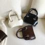 Autumn Korean Wholesale Crossbody Bag Cute Brown Handbag Tote High Quality PU Leather Handbag