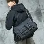 Men's workwear canvas student casual versatile shoulder bag