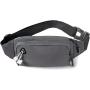 Gelory Fashion Fanny Pack Waterproof Hiking Running Belt Bag With Headphone Jack Waist Pack