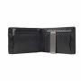 Minimalist nice carbon leather slim card holder wallet rfid id card holder wallet