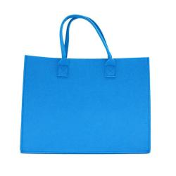 XL008 Unisex Shopping Handbags All Colours Customized Logo Cheap Felt Organizer Bag Large Size Capacity Ladies Tote Bag