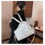 Wholesale Padded jacket shoulder bag filled with cotton large capacity handbag fold fashion women's crossbody bag