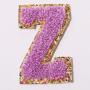 Wholesale Stock Multi Colors Custom Logo Designer Alphabet Embroidery Backpack Clothing Chenille Patches