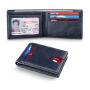 Nice leather front pocket card holder slim RFID men's wallets