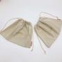 Eco-Friendly Jute Gift Drawstring Bag Custom Logo Printed Jute Linen Pouch Gift Coffee Shoe Dust Burlap Bag Recyclable