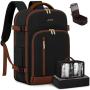 LOVEVOOK custom black waterproof rucksack travel school bag laptop with usb charging backpacks outdoor duffel Carry on backpack