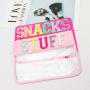 RTS Clear Low MOQ in Stock Bright Colors Waterproof Custom Cosmetics Bag Cosmetic Zipper Bag Pvc Pouch Bag Transparent