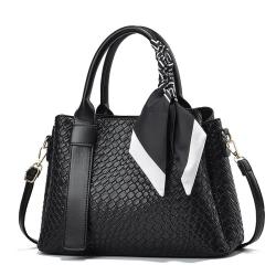 2024 Custom Ladies Fashion High Quality Shoulder Bag PU Leather Large Capacity Women's Tote Handbags With Zipper