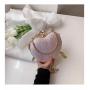Heart shaped fashionable and personalized chain crossbody bag