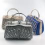 Ladies Wedding Evening Purse Diamond Hand Bag Rhinestone Purses Dinner Handbag Gold Evening bags For Women