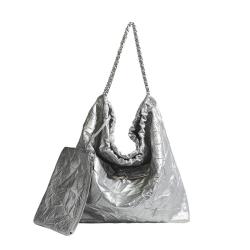 Trash Underarm Women 2024 New Large Capacity Tote Shoulder Bag Senior Sense Commuting Chain Bag