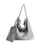 Trash Underarm Women 2024 New Large Capacity Tote Shoulder Bag Senior Sense Commuting Chain Bag