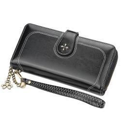 OEM061 Clutches Wallet Long Zipper Leather Wallet for Women New Style Fashion Ladies Leather Wallet Women