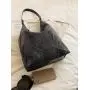 Fashionable Solid Color Jeans Fabric Large Capacity New Design Versatile Shoulder Bag