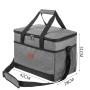 33L Soft Cooler Bag Thermal Bags with Hard Liner Large Insulated Picnic Lunch Bag Box for Camp Travel Family Outdoor Activities