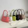 Sweet bow designer bags female 2024 Korean style candy color chain armpit ladies bag crossbody shoulder bag bolsas para mulheres