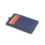 Wholesale staff id name badge card holder lanyard available saffiano pattern pu id working card holder