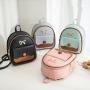 Manufacturers Wholesale Bags Pu Leather Backpack Women  Mobile Phone Hand Bags  Mini Student Backpack