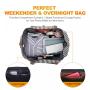 Sucipi 2022 Weekender Bags with Shoes Compartment Large Canvas Toiletry Duffel Bags Men Women Travel Bags