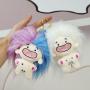 Custom Plush Anime Dolls Keychain Pendant Funny Small Soft Stuffed Doll