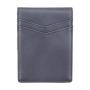 Custom leather money clip wallet leather slim wallet RFID smart wallet with money clips