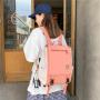 Sen Department multi colors large capacity polyester student schoolbag women custom logo travel backpack