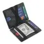 Custom business card holders leather slim card holder wallet carbon fiber mens card holder