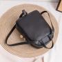 New Hot Sale School Simple Fashion Texture Rhombus Ladies Mini Backpack PU Striped Small Backpack For Women