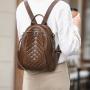 hot Sale Fashionable Design Leather Backpacks Custom High Quality  Travel Women's Backpacks